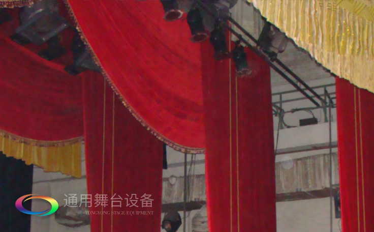 提升舞臺美感設計、增強舞臺透視!寬幅平紋細布橫側阻燃幕布